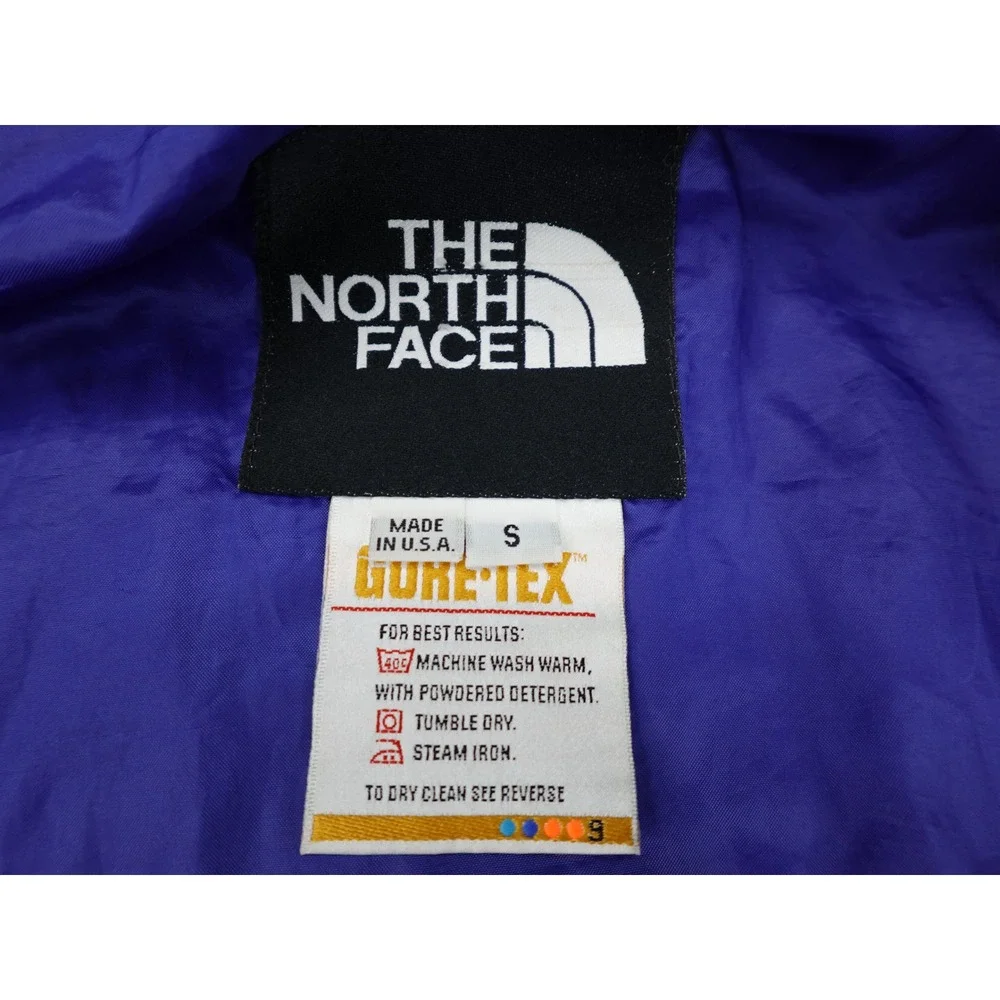 The North Face Mountain Light Jacket Mens Small Teal Purple Good Vintage 90s USA